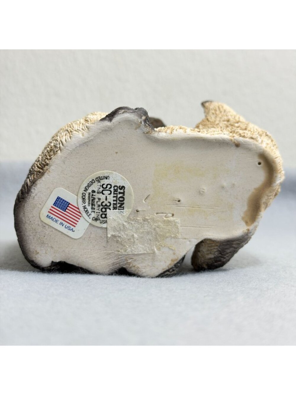 Vintage Stone Critters SC-368 Siamese Kittens Playing Figurine 1996 USA - Picture 14 of 14